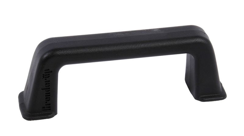 Håndtak – svart plast (cc 132 mm)