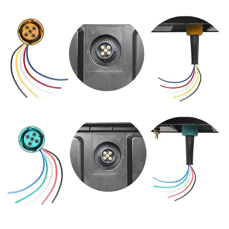 Tilkoblingssett 5-stang 15cm for baklyktene