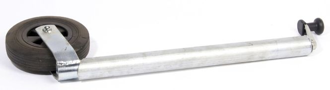 Hovedbilde Nesehjul 200x50 mm Ø48 mm massiv gummi, forlenget ...