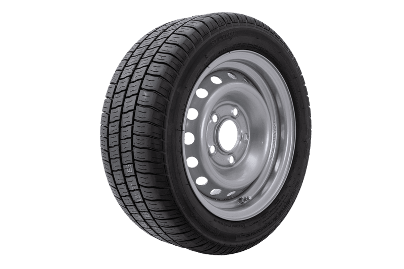 Komplett hjul 195/50R13C – 5x112 felg – lasteindeks 104N