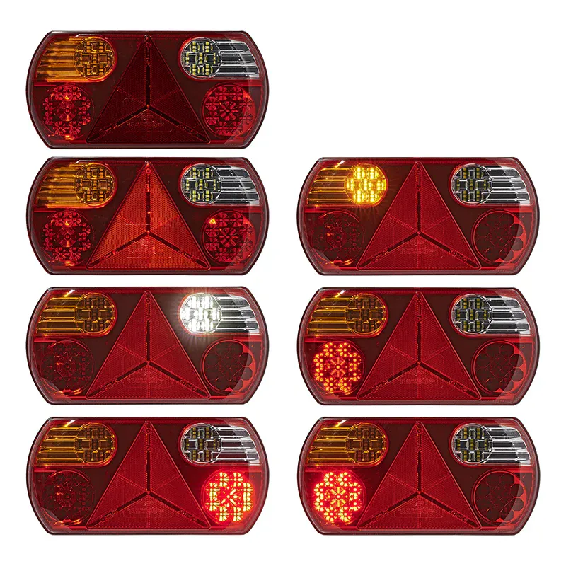 LED Baklykt 6-funksjon 296 x 142 mm – 32 LED venstre